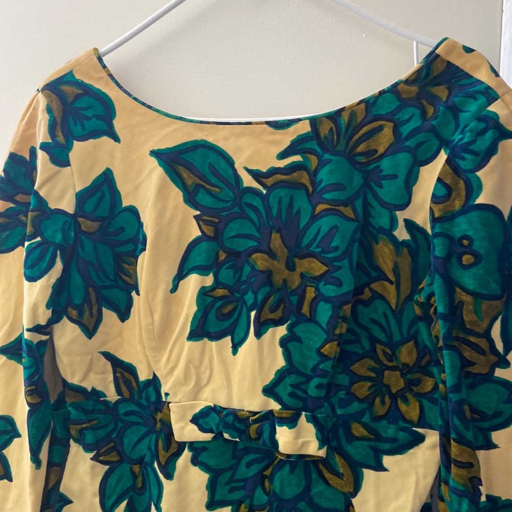 Vintage Gorgeous Sydney Honolulu Velour Dress RARE!